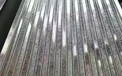 سقف فلزی ورق های راه راه آهن گالوانیزه