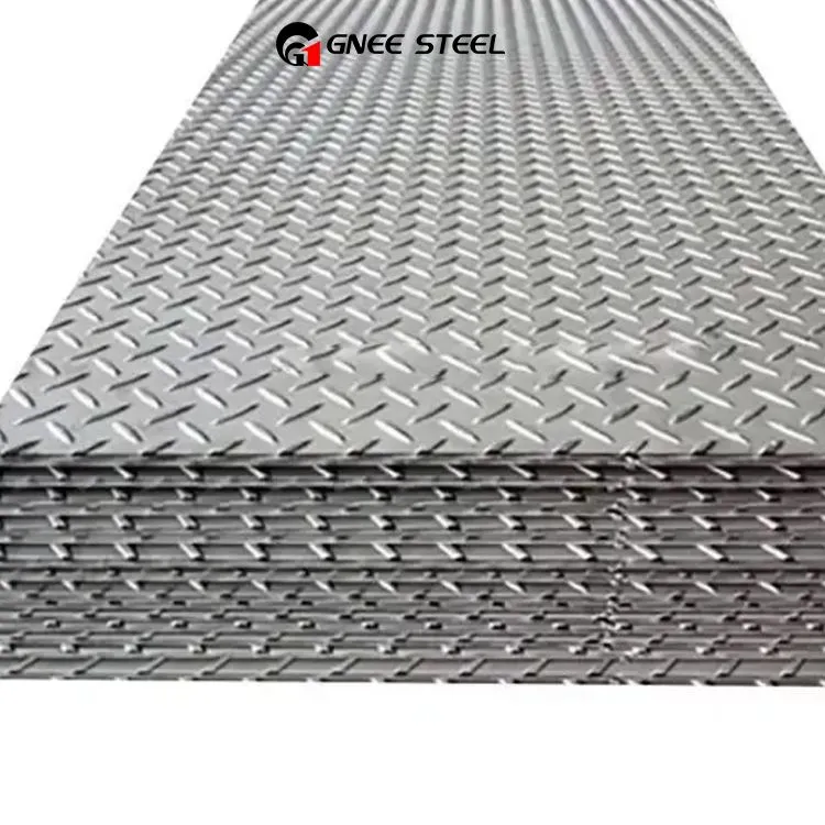 صفحه کف شطرنجی فولاد ملایم گالوانیزه گرم