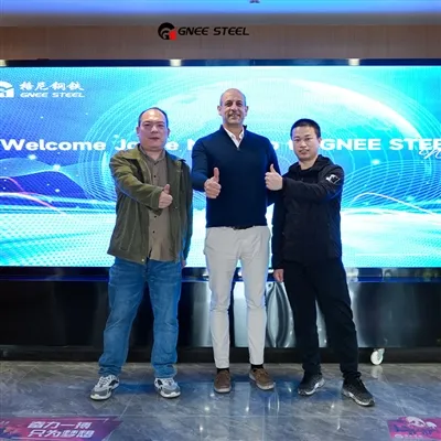 مشتریان مکزیکی از GNEE STEEL بازدید می کنند