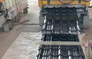 PPGI فلزی آهن روی بام کاشی ورق موجدار