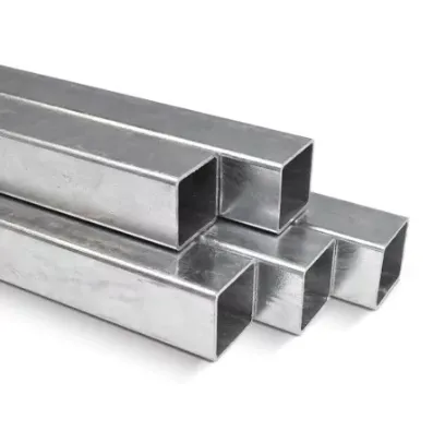 لوله فولادی مستطیلی مربعی پیش گالوانیزه با پوشش روی 30-40 گرم