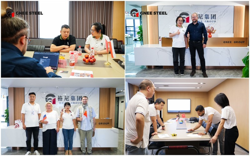 Gnee Customer visit Gnee Customer visit