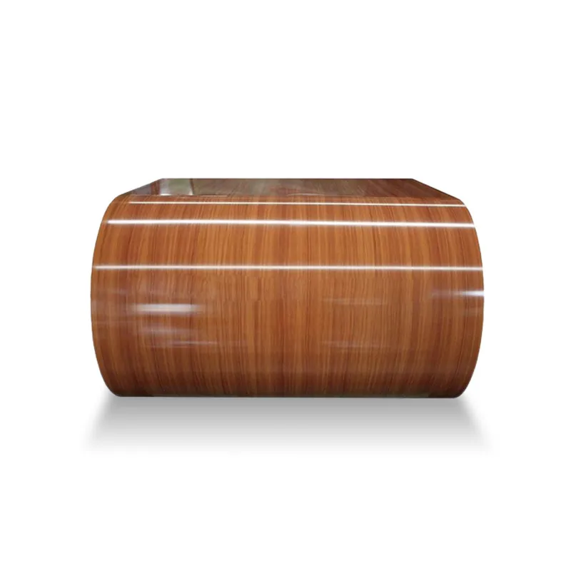 سیم پیچ رول روکش شده با رنگ دانه چوب